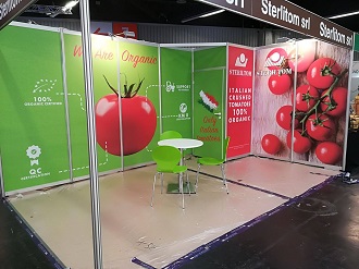 grafica pubblicitaria stand